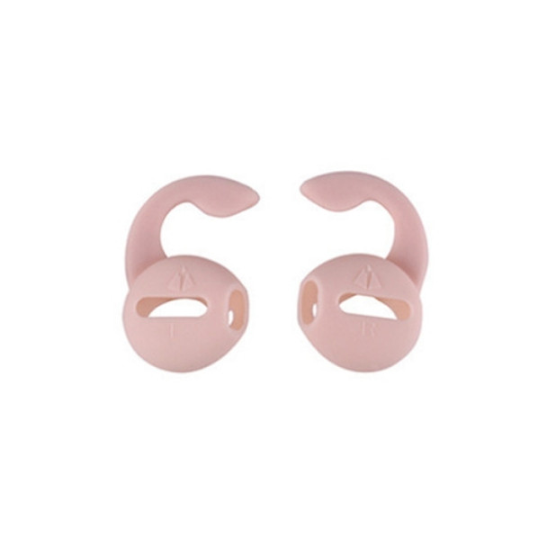 Wireless Bluetooth Earphone Silicone Ear Caps Earpads for Apple AirPods 1 / 2 (Pink)