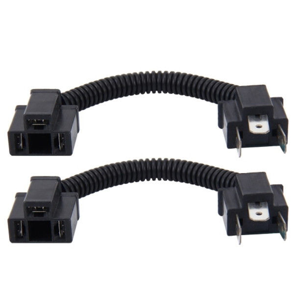 2 PCS H4 Car HID Xenon Headlight Male to Female Conversion Cable