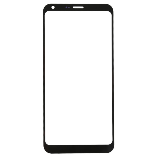 Front Screen Outer Glass Lens for LG Q6 / Q6+ LG-M700 M700 M700A US700 M700H M703 M700Y(Black)