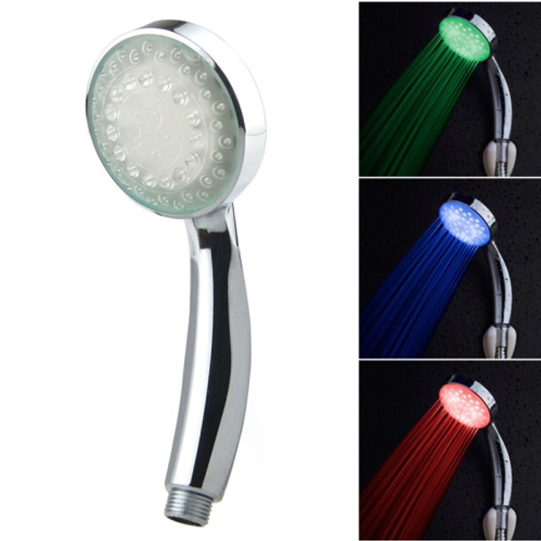 ENKAY RC-9816 Jump Change Seven Colors 5-LED Shower Head, No Battery