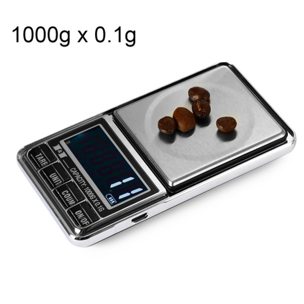 DS-29 1000g x 0.1g High Accuracy Digital Electronic Scale Balance Device with 2.0 inch LCD Screen