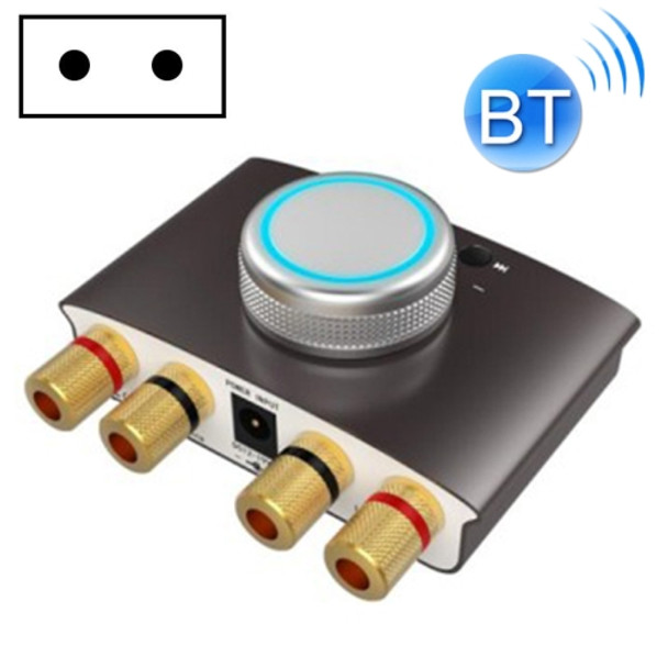 168MNI Car HIFI Amplifier Audio, Support MP3 / Bluetooth, EU Plug