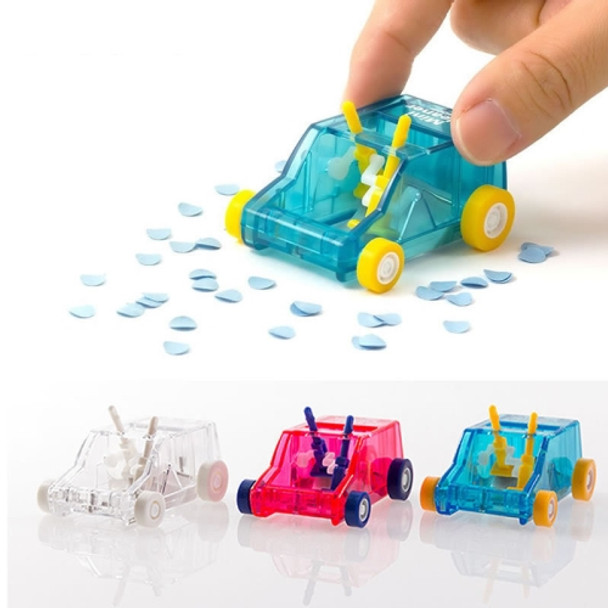 Mini Desktop Hand Sliding Cleaning Trolley Pencil Shaving Rubber Cleaner, Random Color Delivery