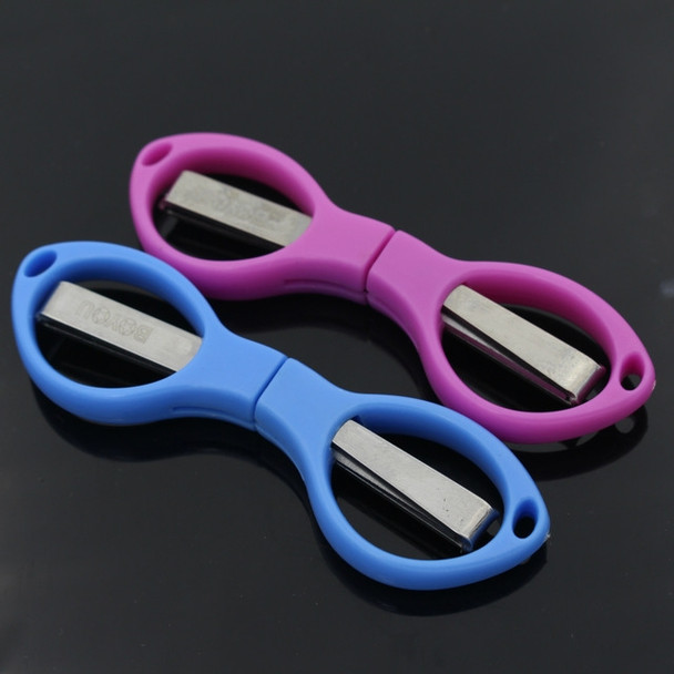 Stainless Steel Foldable Mini Scissors Tool(Random Color Delivery)