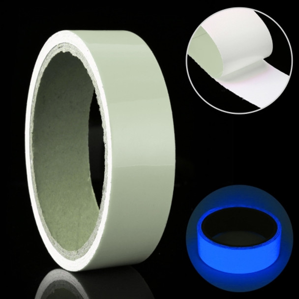 Luminous Tape Green Glow In Dark Wall Sticker Luminous Photoluminescent Tape Stage Home Decoration, Size: 2cm x 3m (Blue Light)