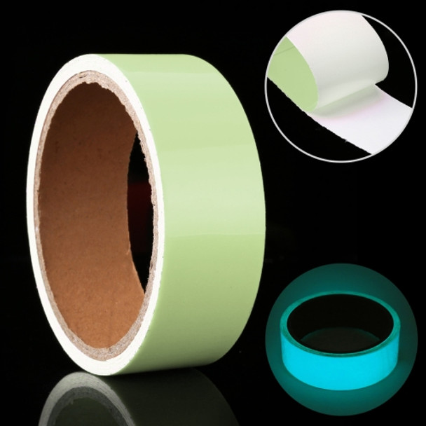 Luminous Tape Green Glow In Dark Wall Sticker Luminous Photoluminescent Tape Stage Home Decoration, Size: 3cm x 3m (Ice Blue Light)