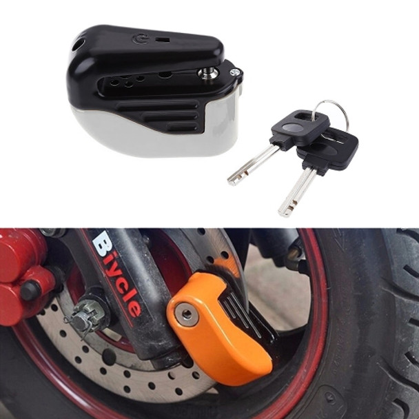 Bicycle Lock Theft-proof Small Alarm Lock Disc Brakes(Grey)