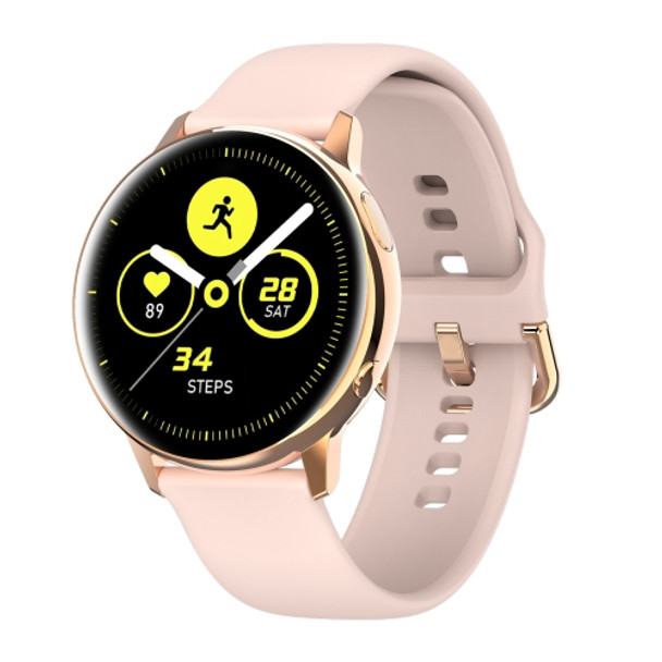 SG20 1.2 inch AMOLED Screen Smart Watch, IP68 Waterproof, Support Music Control / Bluetooth Photograph / Heart Rate Monitor / Blood Pressure Monitoring(Gold)