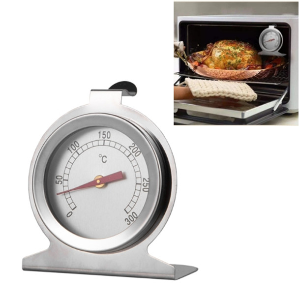 Stainless Steel Oven Thermometer (0~300?)(Silver)