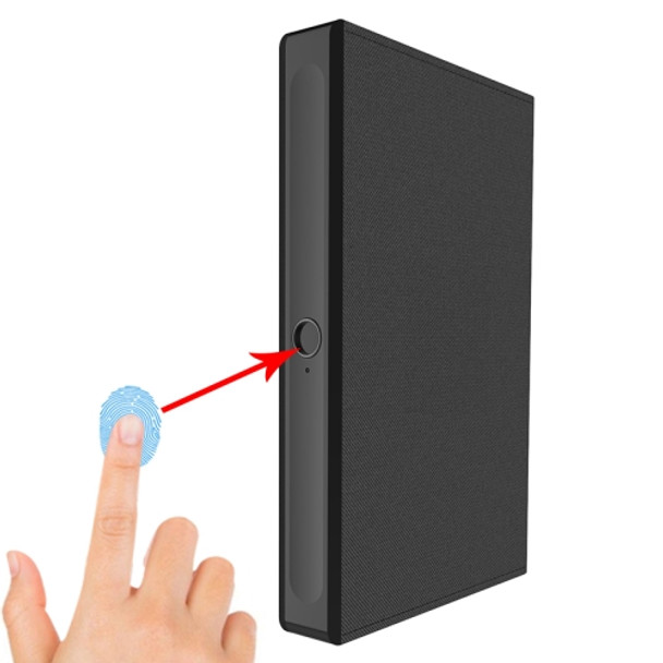 Anytek L9S Notebook + Intelligent Fingerprint Padlock Electronic Lock
