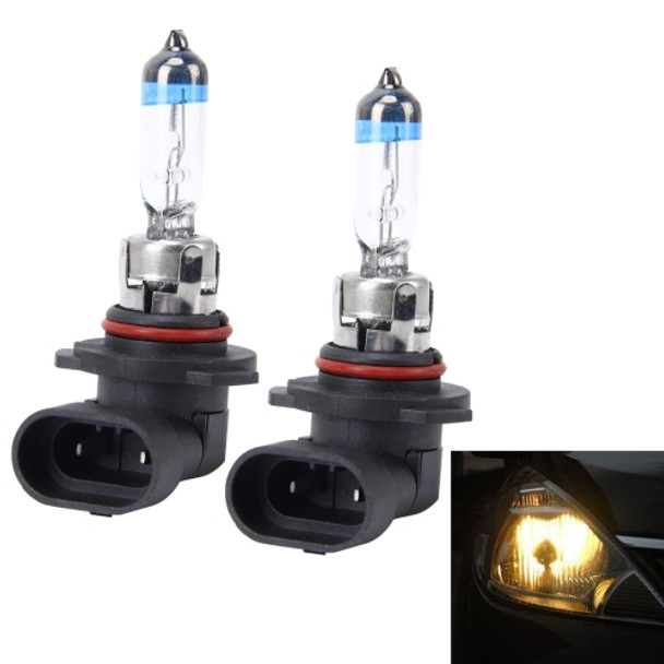 2 PCS 9005 55W 1700 LM 4300K HID Bulbs Xenon Lights Lamps, DC 12V