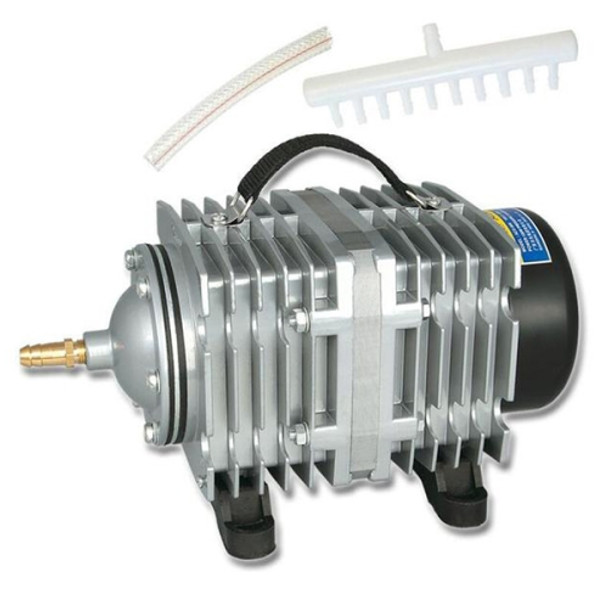 ACO-008 120W 110L/Min Electromagnetic Air Pump Compressor Seafood Fish Tank Increase Oxygen Air Flow Spliter, US Plug