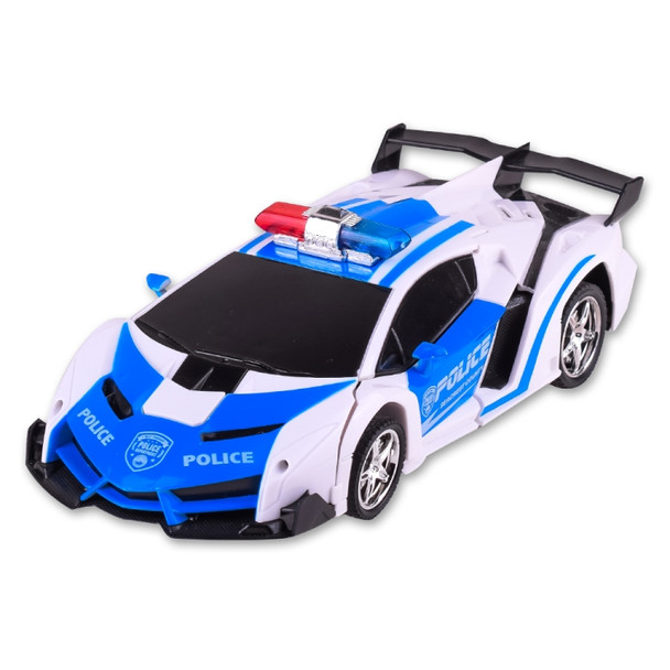 1023 4 Channels Remotely Deformed Car Police Model Car Toy Car