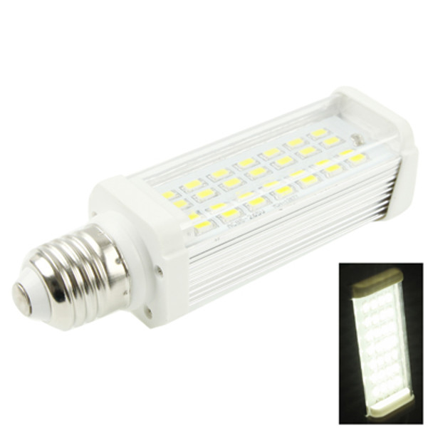 E27 11W 900LM LED Transverse Light Bulb, 28 LED SMD 5630, White Light, AC 85-265V