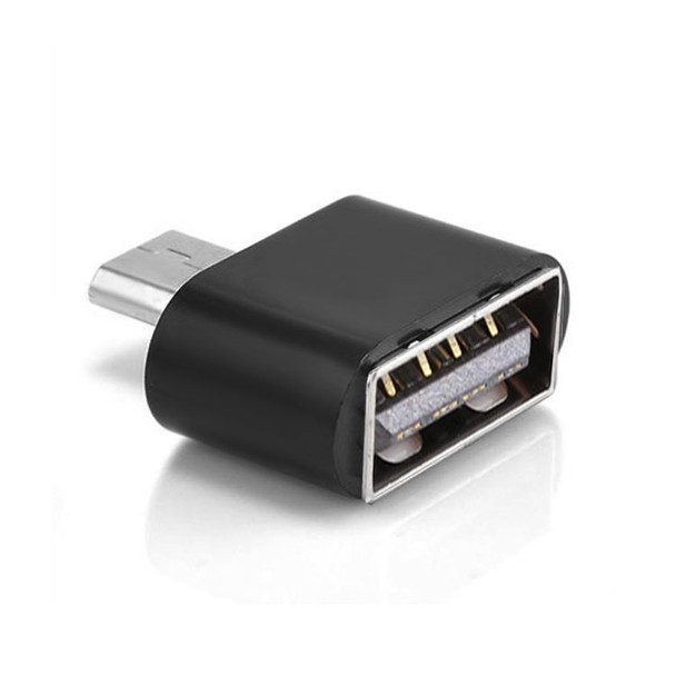 Micro USB 2.0 to USB 2.0 Adapter with OTG Function, For Samsung / Huawei / Xiaomi / Meizu / LG / HTC and Other Smartphones(Black)