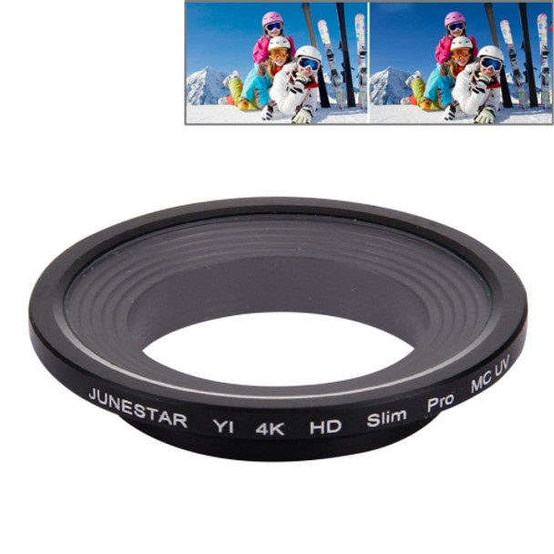 JUNESTAR for Xiaomi Xiaoyi Yi II 4K Sport Action Camera Proffesional HD Slim MCUV Lens Filter
