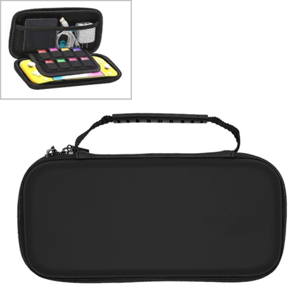 Portable EVA Game Machine Storage Bag Protective Case Handbag for Switch Lite (Black)