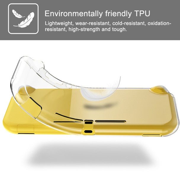 Shockproof TPU Transparent Crystal Soft Protective Case for Switch Lite