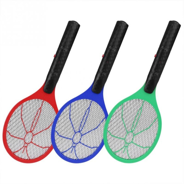 Cordless Battery Power Mosquito Killer Electric Fly Mosquito Swatter Bug Zapper Racket Insects Killer Anti Mosquito Swatter(Red)
