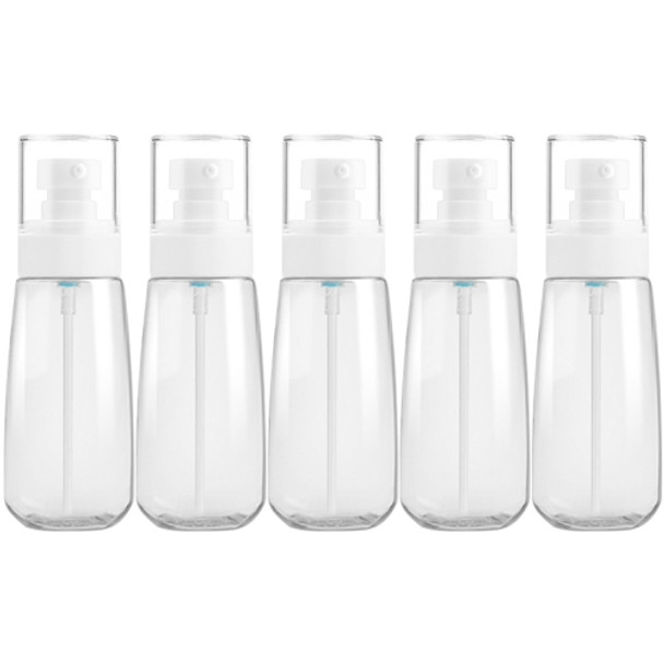 5 PCS Travel Plastic Bottles Leak Proof Portable Travel Accessories Small Bottles Containers, 100ml(Transparent)