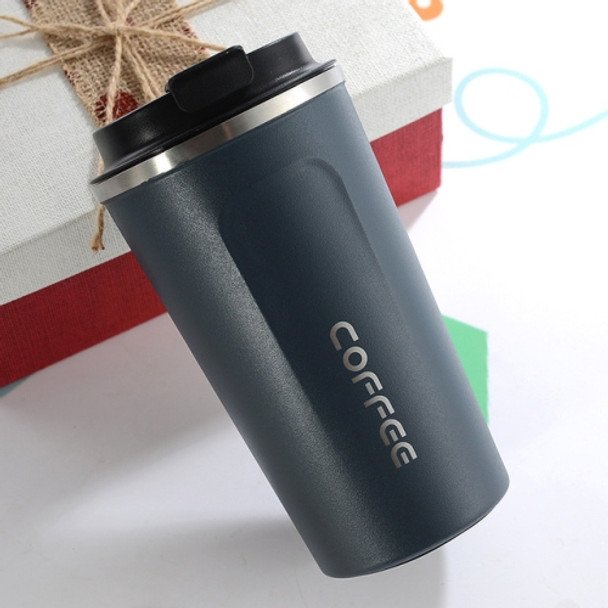 Double Stainless steel 304 Coffee Mug Car Thermos Mug Travel Thermo Cup 510ml(Blue)