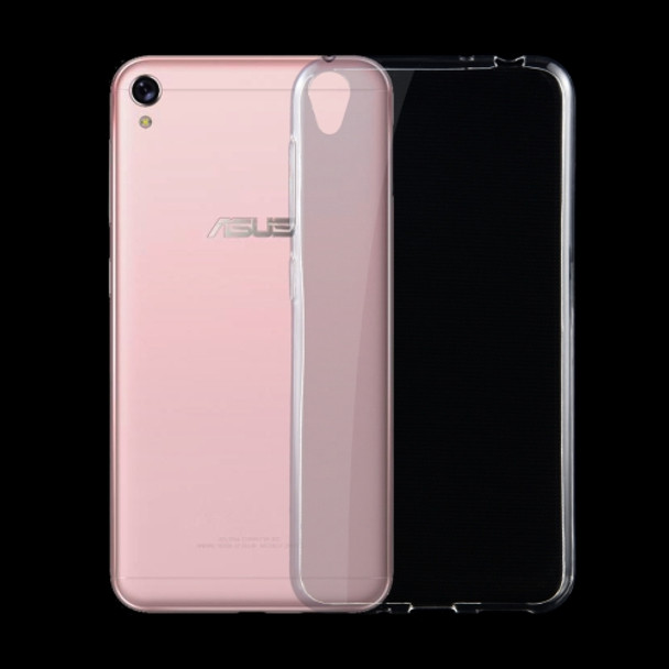 For Asus ZenFone Live / ZB501KL 0.75mm Ultra-thin Transparent TPU Protective Case(Transparent)