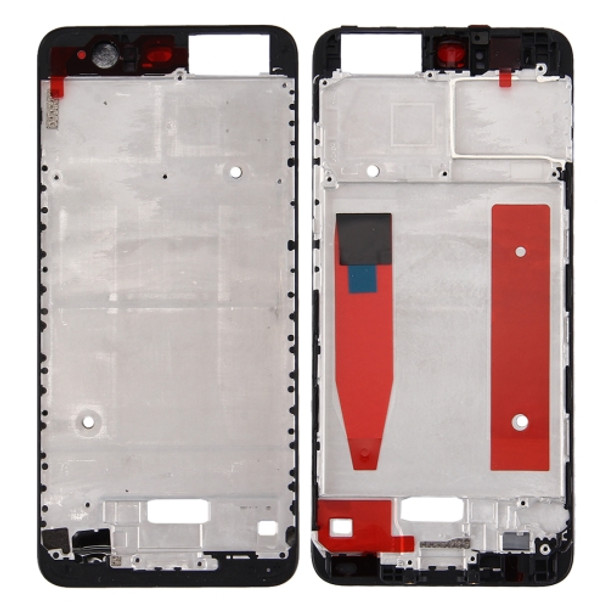 For Huawei P10 Front Housing LCD Frame Bezel Plate(Black)