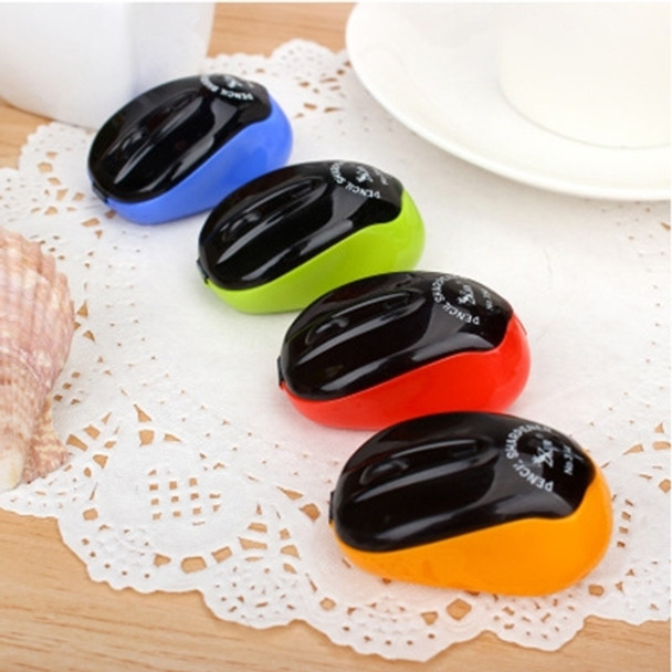 10 PCS Creative Mouse Style Pencil Sharpeners Mechanical Machine School Stationery Office Supplies, Random Color Delivery