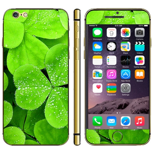 Clover Pattern Mobile Phone Decal Stickers for iPhone 6 & 6S