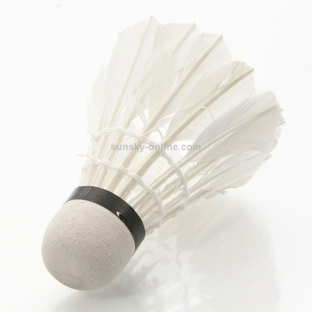 REGAIL 1004 12 PCS Duck Feather Badminton Training Ball