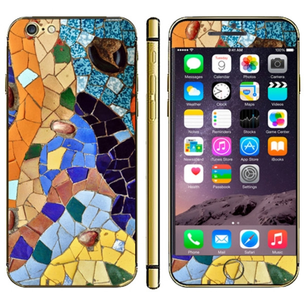 Splicing Pattern Mobile Phone Decal Stickers for iPhone 6 & 6S