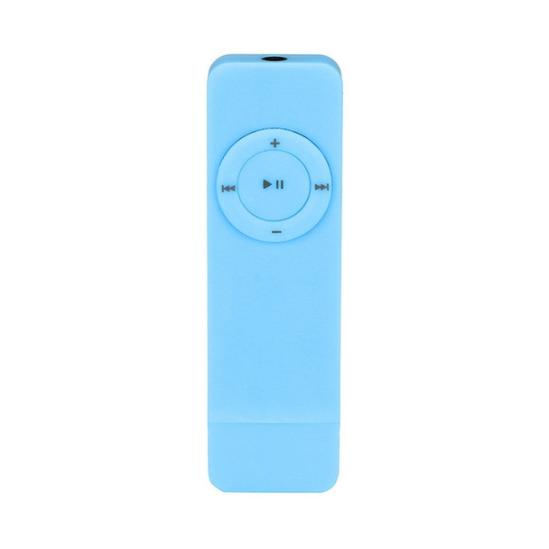 Fashionable Portable Long Sport Lossless Sound Music Media MP3 Player, Support Micro TF Card, Host Only, Memory Capacity:2GB(Blue)