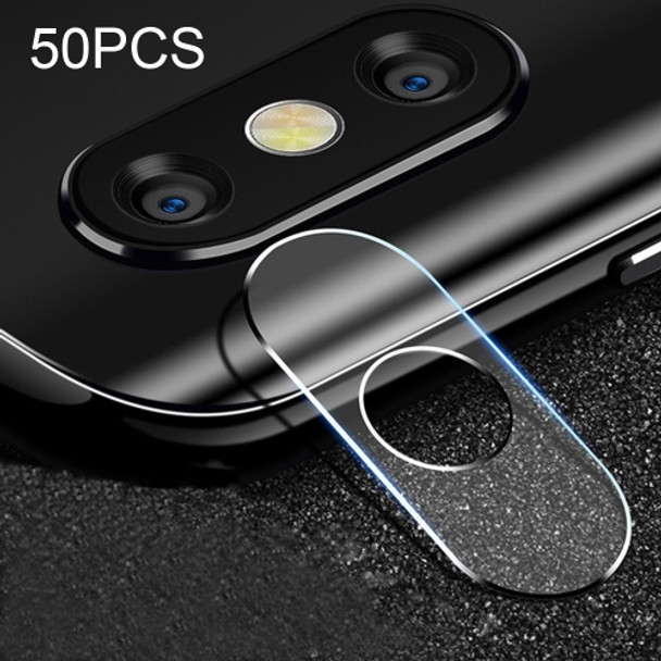 50 PCS Soft Fiber Back Camera Lens Film for Xiaomi Mi 8