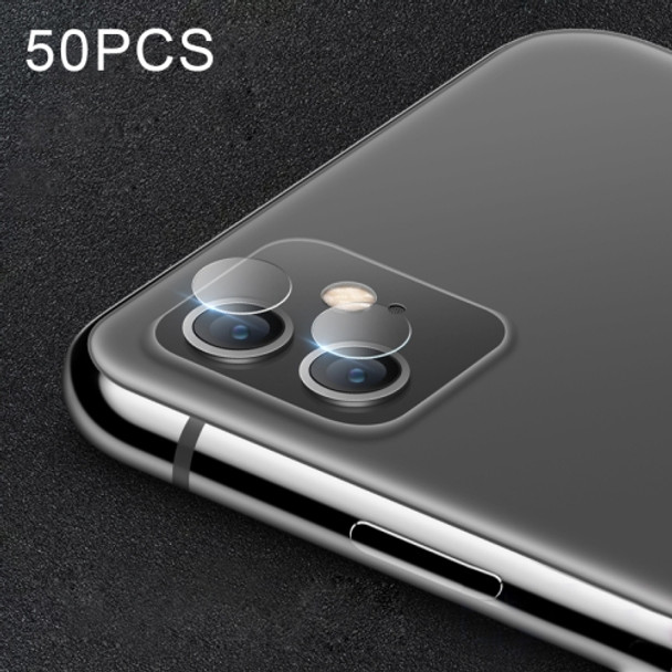 50 PCS Soft Fiber Back Camera Lens Film for iPhone 11
