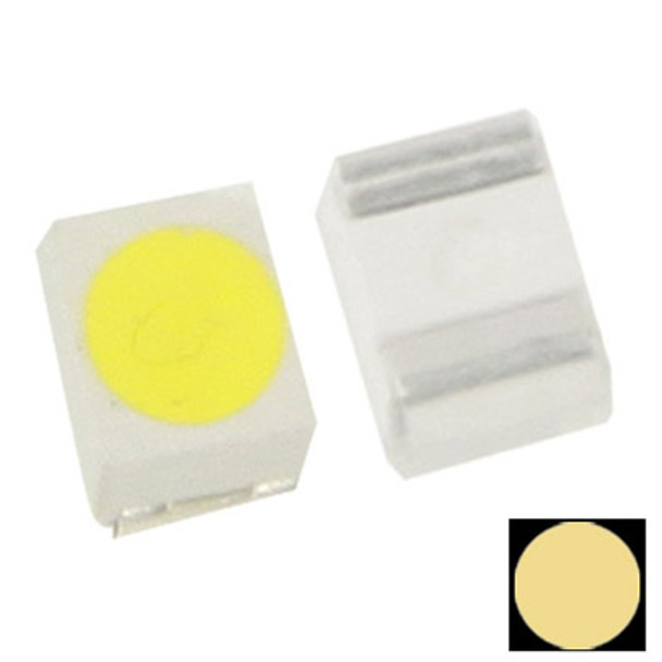 2000x SMD 3528 Warm White LED Light Diode, Luminous Flux: 5-6lm (2000pcs in one packaging, the price is for 2000pcs)