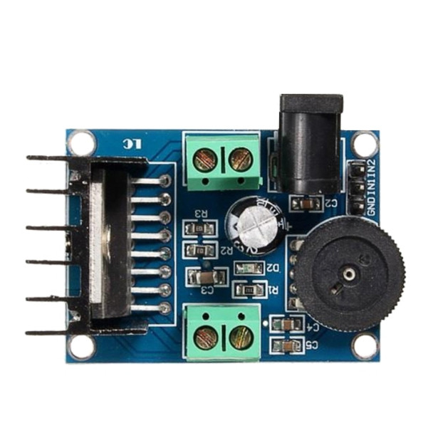 LDTR-WG0251 DC 6-18V TDA7297 Double Channel 10-50W Audio Power Amplifier DIY Module Board (Blue)