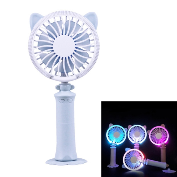 Sunshine Twisted Cat Night USB Fan With 180 Degree Rotation & Wind 2 Speeds (Blue)