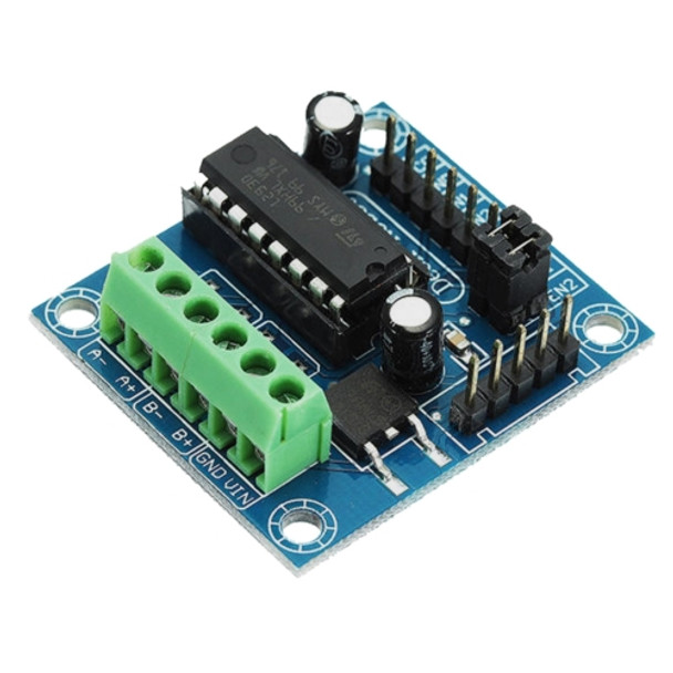 LDTR-WG0258 MINI L293D Arduino Motor Drive Expansion Board Mini L293D Motor Drive Module (Blue)