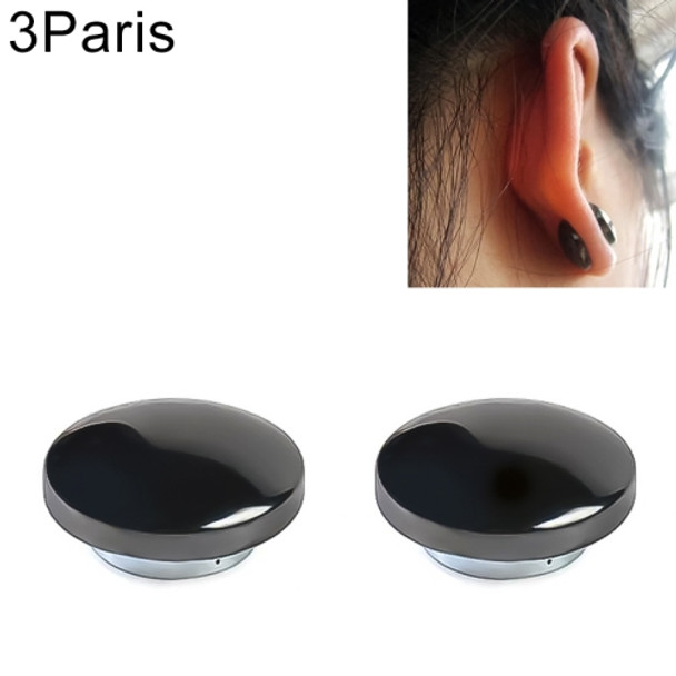 3 Pairs Acupoint Massage Health Care Magnetic Therapy Earrings