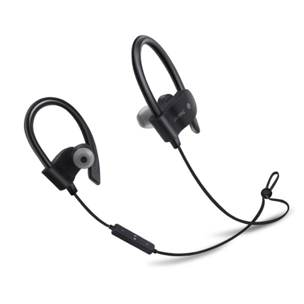 Moloke 56s Hanging Ear Type Sports Bluetooth Waterproof Anti-sweat Earphone APTX HiFi Sound Headset (Black)