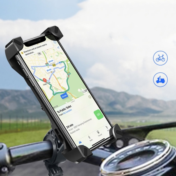 FLOVEME Multi-function Universal 360 Degree Rotatable Motorcycle Bicycle Mobile Phone Holder