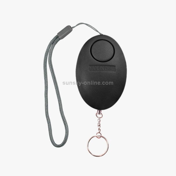 Self Defense Keychain Personal Alarm Emergency Siren Song Survival Whistle Device(Black)