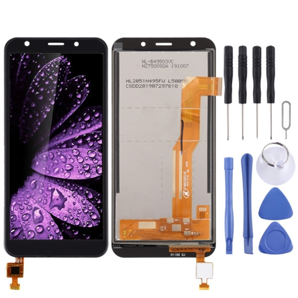 LCD Screen and Digitizer Full Assembly for Leagoo z10(Black)