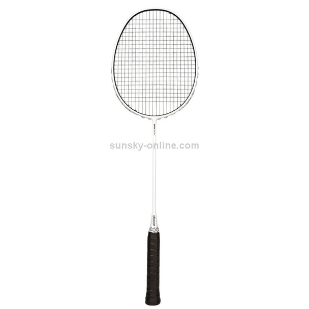 Original Xiaomi Dooot NEO80 Full Carbon Badminton Racket, Weight : 23 Pound (Black White)