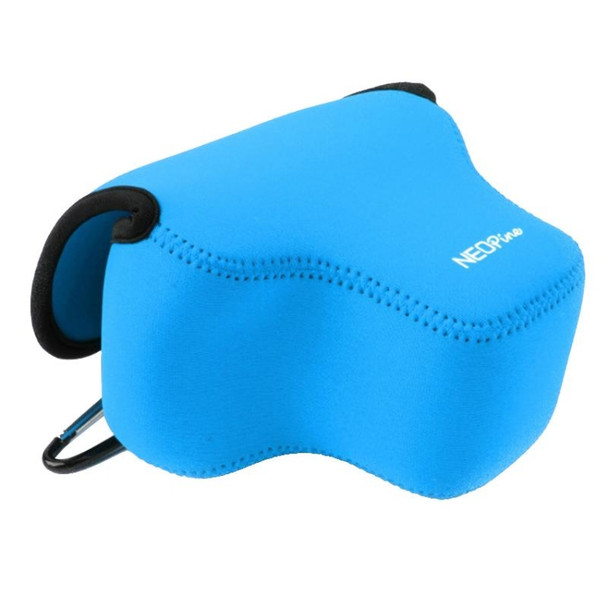 NEOpine Neoprene Shockproof Soft Case Bag with Hook for Canon SX60 Camera(Blue)