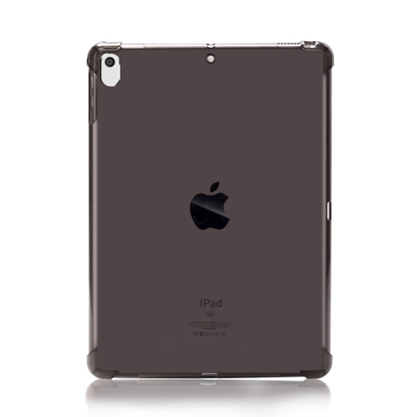 Highly Transparent TPU Full Thicken Corners Shockproof Protective Case for iPad Air 2019 / Pro 10.5 (2017) (Black)