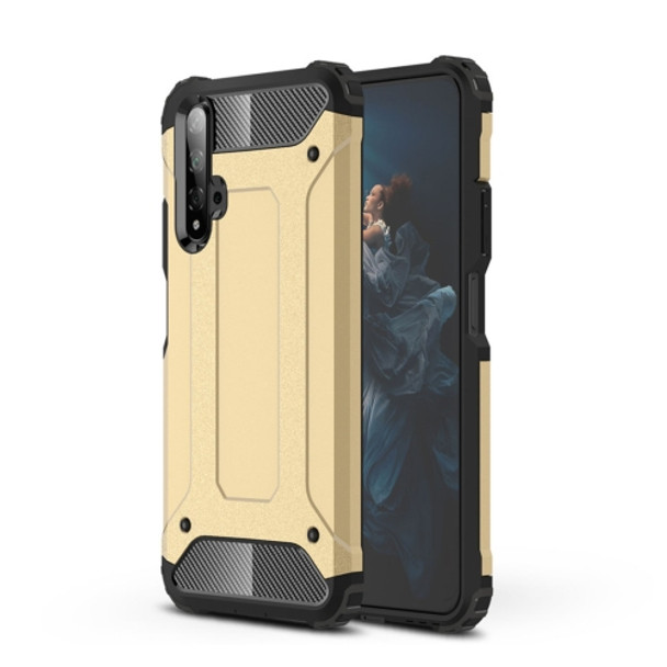 Magic Armor TPU + PC Combination Case for Huawei Honor 20(Gold)