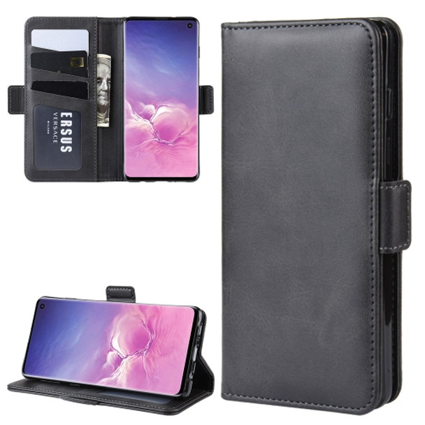 Wallet Stand Leather Cell Phone Case for Galaxy S10?with Wallet & Holder & Card Slots(Black)