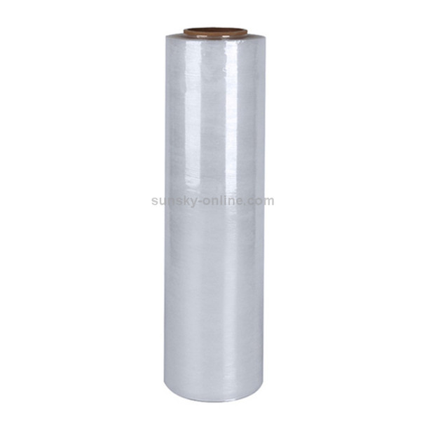 PE Transparent Stretch Wrap Film(Width: 45cm, Length: 320m)