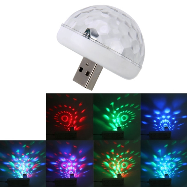 Universal PC Car Stage Party DJ USB LED Atmosphere Lights Colorful RGB Lighting Decorative Mini Lamp